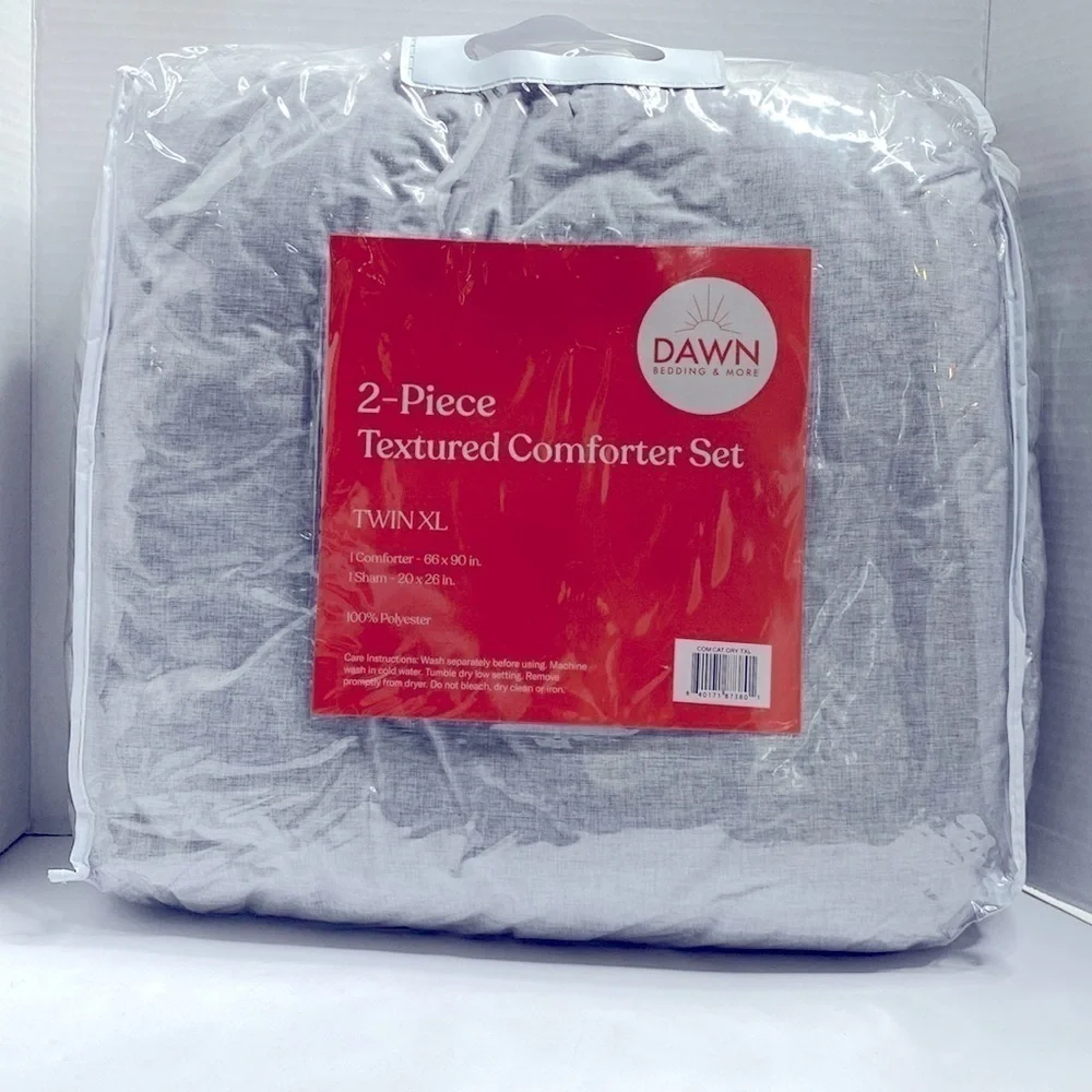 Dawn Bedding & More 2 Piece Textured Comforter Set Twin XL
